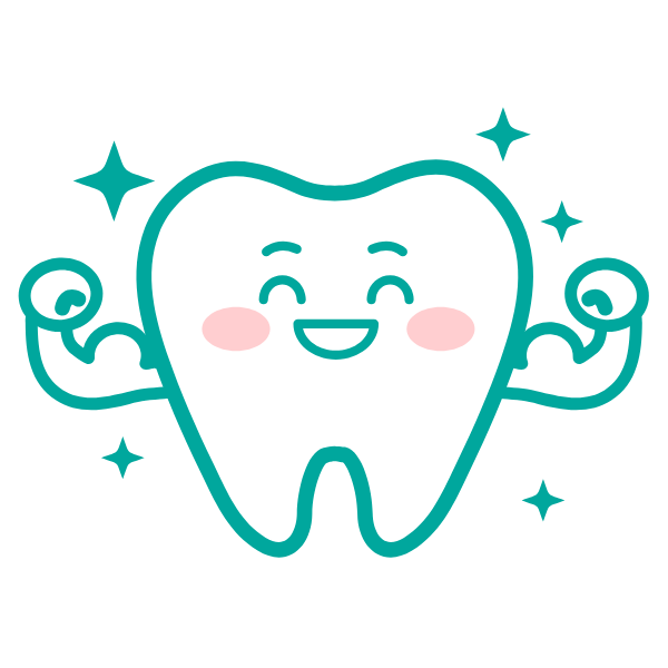Happy Strong Teeth Icon