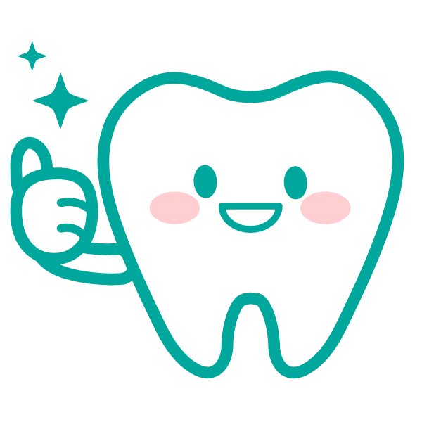 Tooth Showing Thumbs Up Icon
