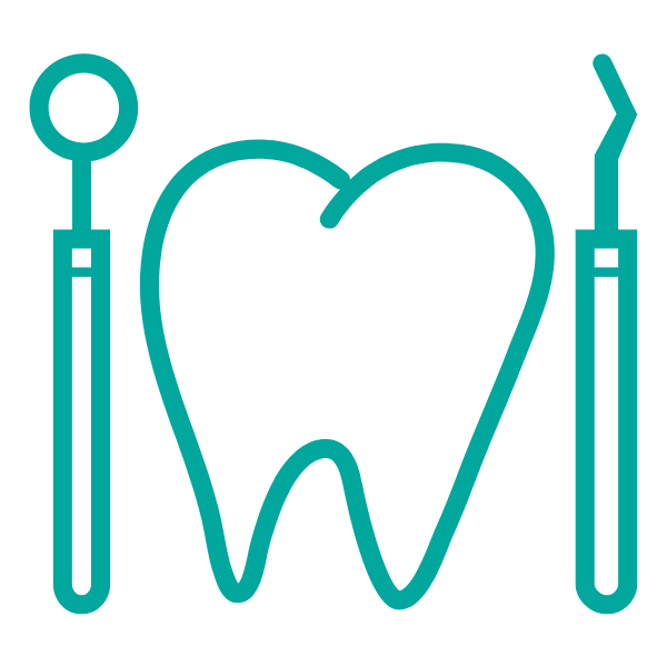 Tooth with Tools Icon